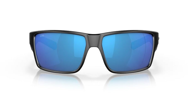 Costa Del Mar Reefton Pro Matte Black Frame - Blue Mirror Glass Lens - Polarized Sunglasses