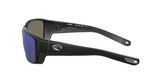 Costa Del Mar Tuna Alley Pro Polarized Sunglasses - Matte Black/Blue Mirror 580G