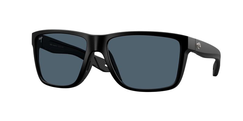 Costa Del Mar Mens Broadbill II Polarized Sunglasses - Matte Black/Gray 580P
