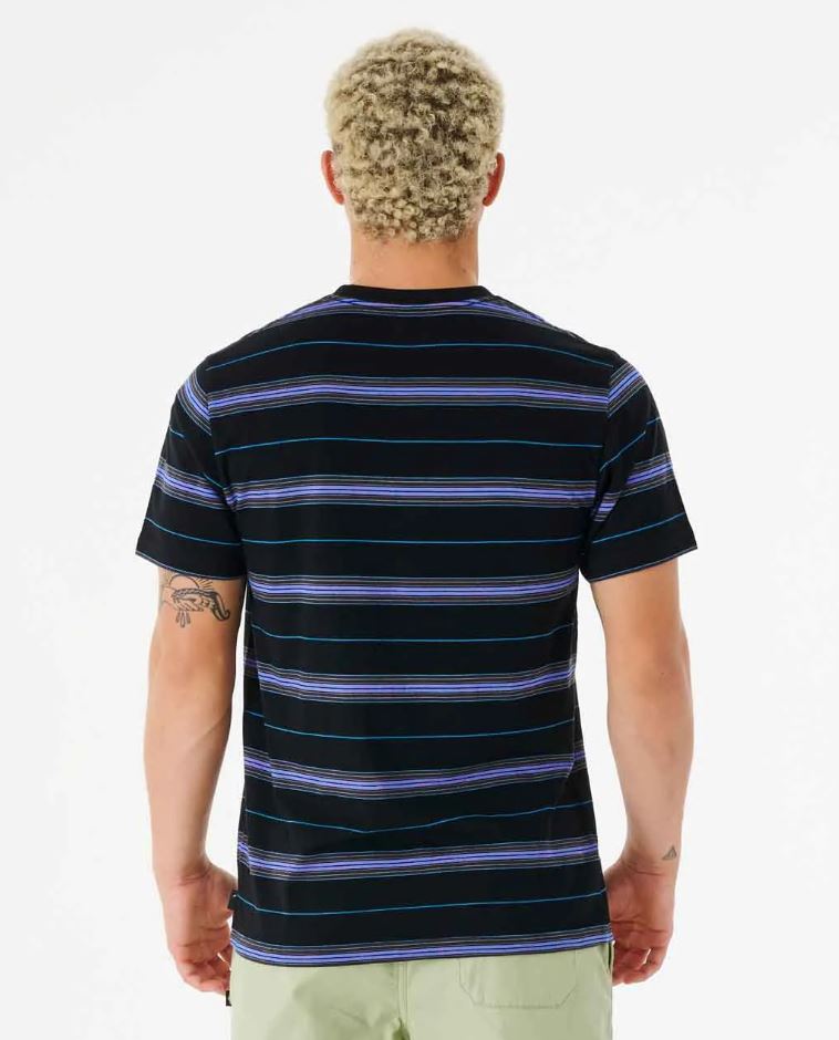 Rip Curl Mens Surf Revival Stripe Short Sleeve T-Shirt