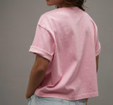 American Eagle Womens AE Boxy Graphic Short Sleeve T-Shirt