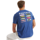 Nautica Men Beach Vibe Graphic Short Sleeve T-Shirt