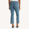 Nautica Womens Mid-Rise Demi Bootcut Denim Jeans