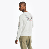 Nautica Mens Graphic Long Sleeve T-Shirt