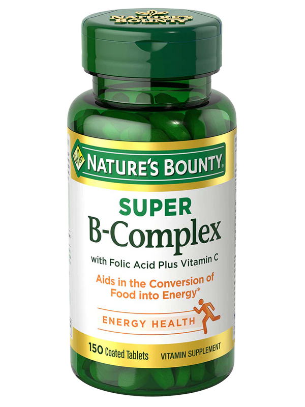 Nature's Bounty Super B-Complex Tablets - 150 Count