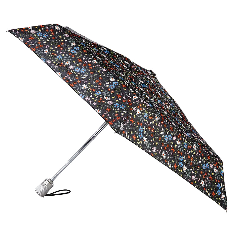 Totes Micro Canopy Auto Open & Close Folding Umbrella