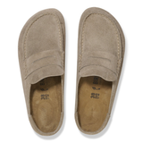 Birkenstock Naples Wrapped Suede Leather Clogs - Regular/Wide