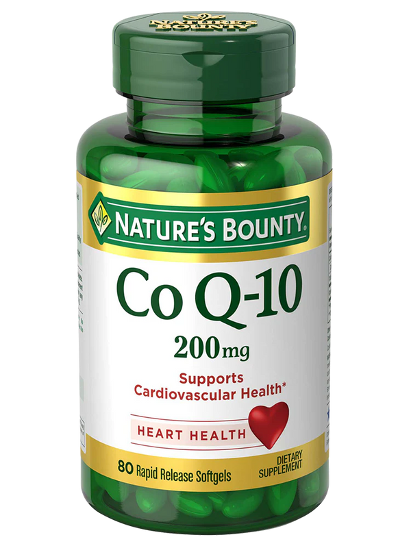 Nature's Bounty Co Q-10 Softgels - 200mg - 80 Count