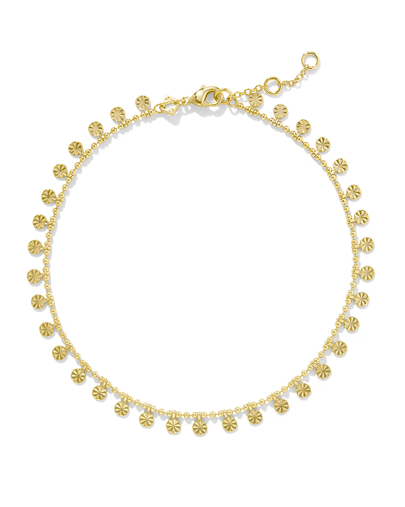 Kendra Scot Ivy Gold Anklet