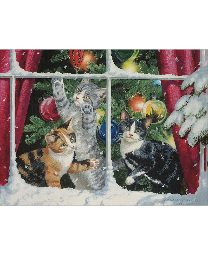 Lang Kitten Christmas Boxed Cards