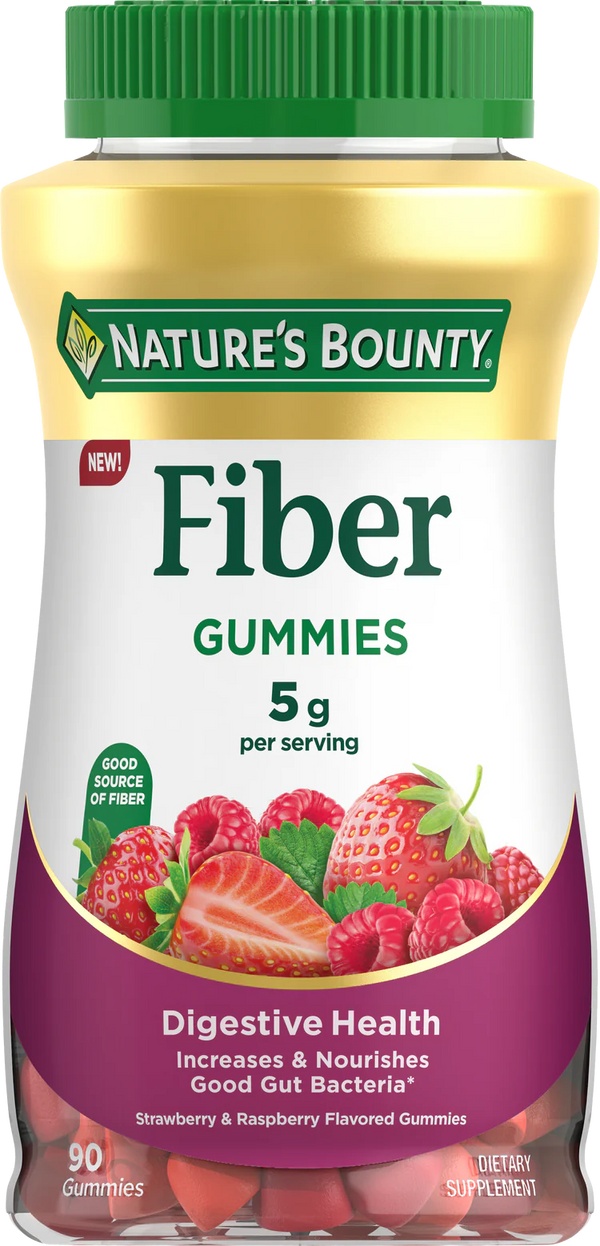 Nature's Bounty Fiber Gummies - 5g - 90 Count
