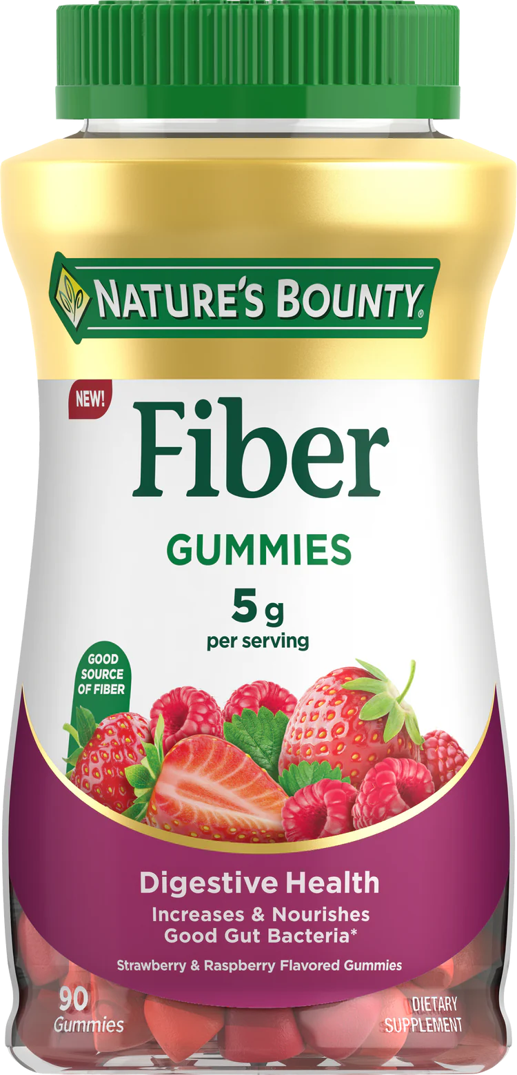 Nature's Bounty Fiber Gummies - 5g - 90 Count