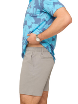 Chubbies Mens The Steel Grays 6" Breezetech Everywear Performance Shorts