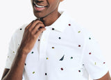 Nautica Mens Icon Deck Short Sleeve Polo Shirt