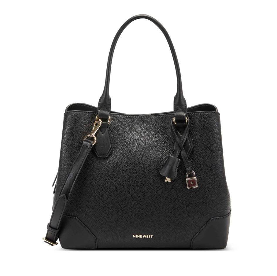 Nine West Brooklyn Jet Set Satchel Handbag – ShopCGX