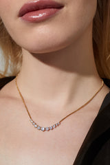 Nadri Perfect Tennis Graduated Cubic Zirconia Frontal Necklace