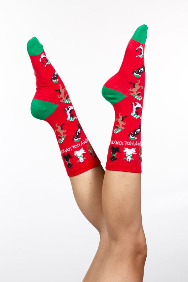 Legale Christmas Crew Socks - 2 Pack