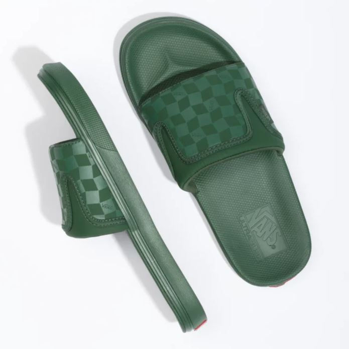 Camo vans slides online