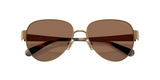 Coach Womens Non-Polarized Sunglasses - Copper/Brown