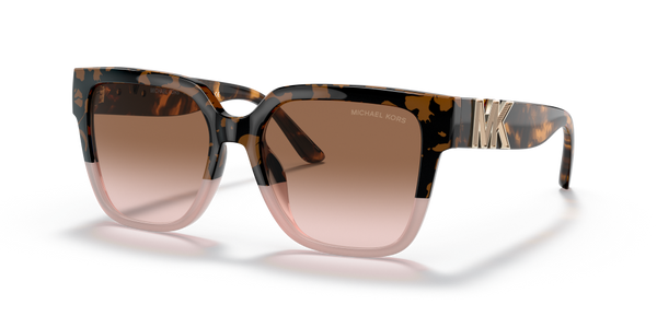 Michael Kors Karlie Non-Polarized Sunglasses - Tortoise/Brown Pink Gradient