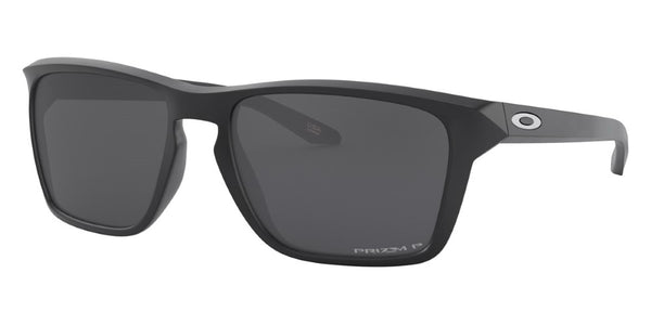 Oakley Mens Fit Sylas Matte Black Frame - Prizm Black Lens - Polarized Sunglasses