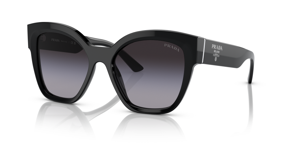 Prada Square Non-Polarized Sunglasses - Black/Gray Gradient Prada Square Non-Polarized Sunglasses - Black/Gray Gradient