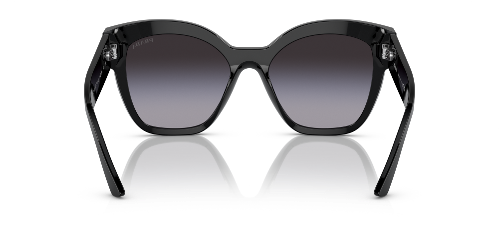 Prada Square Non-Polarized Sunglasses - Black/Gray Gradient