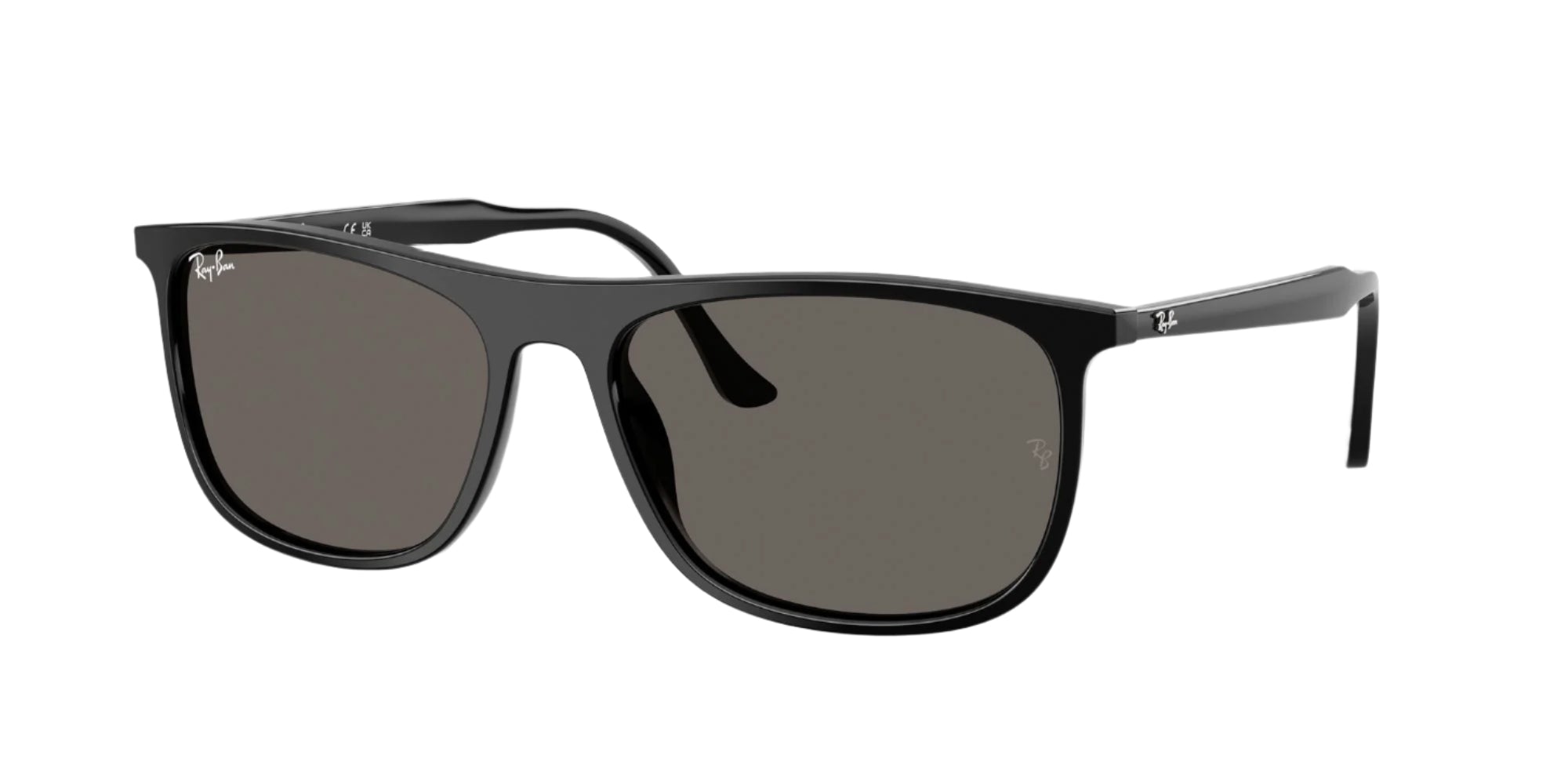 Ray-Ban Non-Polarized Sunglasses - Black/Dark Grey