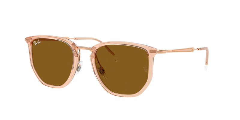 Ray-Ban Non-Polarized Sunglasses - Transparent Beige/Brown