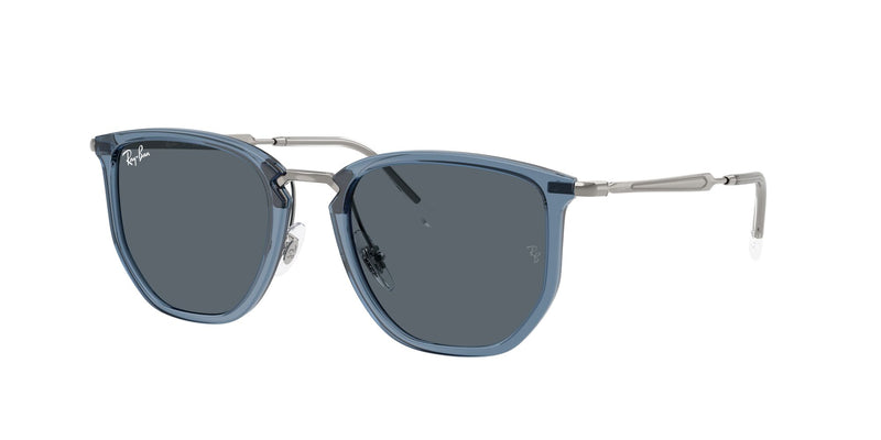 Ray-Ban Non-Polarized Sunglasses - Transparent Blue/Blue