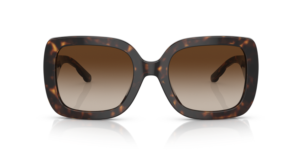 Tory Burch Butterfly Non-Polarized Sunglasses - Dark Tortoise/Brown Gradient