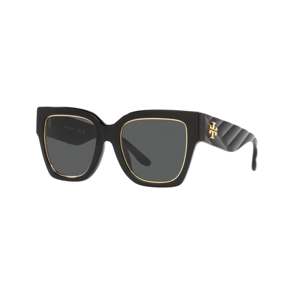 Tory Burch Square Non-Polarized Sunglasses - Black/Gray – ShopCGX Tory Burch Square Non-Polarized Sunglasses - Black/Gray – ShopCGX
