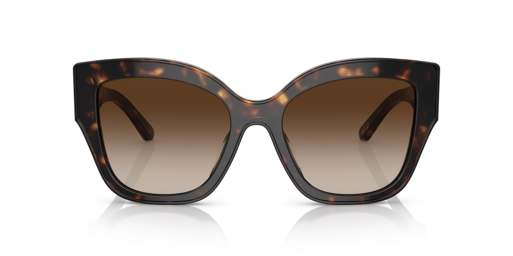 Tory Burch Butterfly Non-Polarized Sunglasses - Dark Tortoise/Brown Gradient