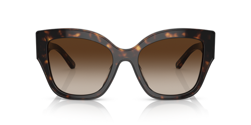 Tory Burch Butterfly Non-Polarized Sunglasses - Dark Tortoise/Brown Gradient