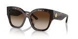 Tory Burch Butterfly Non-Polarized Sunglasses - Dark Tortoise/Brown Gradient