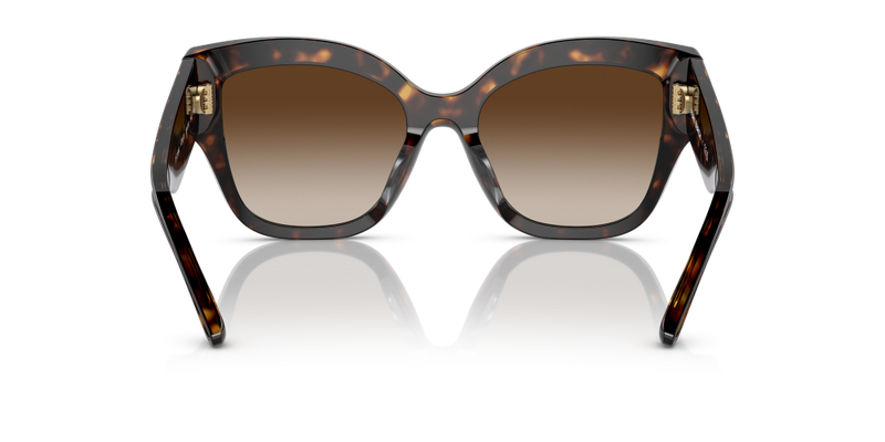 Tory Burch Butterfly Non-Polarized Sunglasses - Dark Tortoise/Brown Gradient