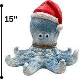 Fancy That Holiday Octopus Figurine