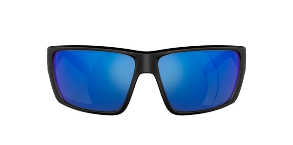 Native Griz Matte Black Frame - Blue Reflex Lens - Polarized Sunglasses