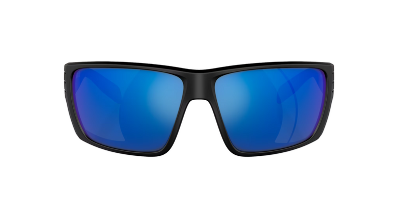 Native Griz Matte Black Frame - Blue Reflex Lens - Polarized Sunglasses