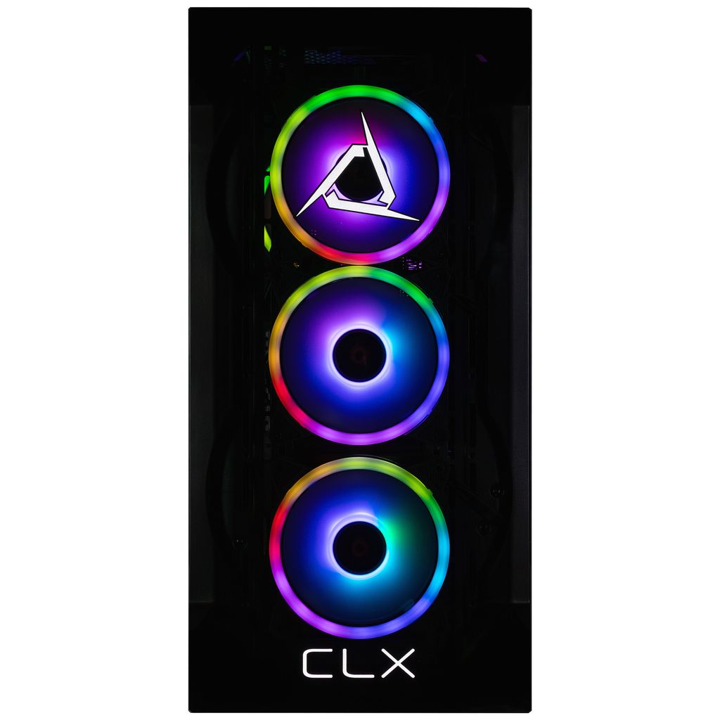 CLX SET Gaming Desktop - Liquid Cooled Intel Core i9 14900KF 3.2GHz 24-Core Processor, 32GB DDR5 Memory, GeForce RTX 5060 Ti 16GB GDDR7 Graphics, 2TB SSD, WiFi, Windows 11 Home 64-bit