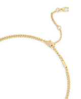 COACH Resin Floral Statement Charm Necklace