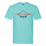 Coast Guard Mens Diamond Short Sleeve T-Shirt