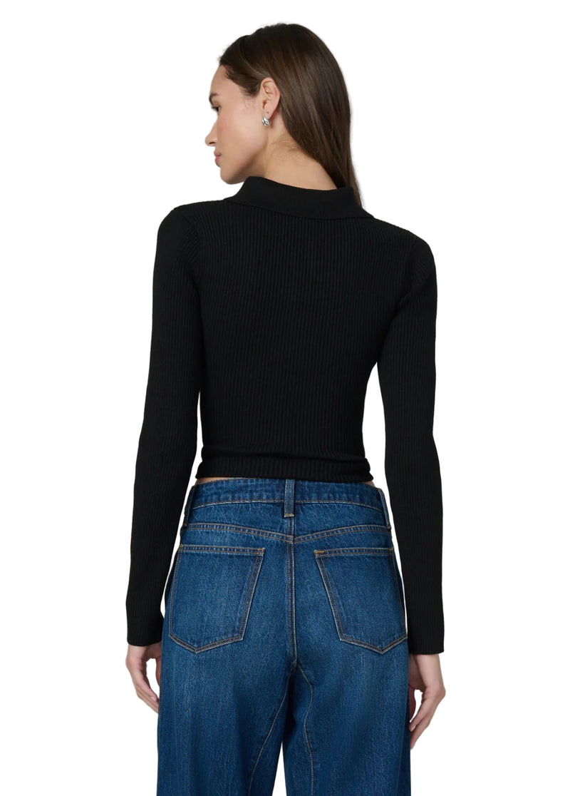 Joe's Jeans Womens Lisa Polo Sweater