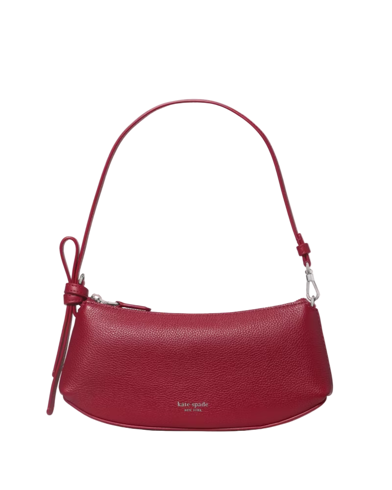 Kate Spade Loop Leather Pouchette Shoulder Handbag