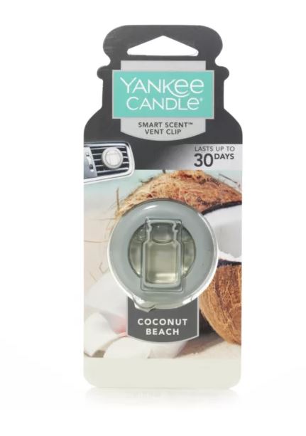 Yankee Candle Smart Scent Car Vent Clip - Coconut Beach