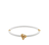 Kate Spade Double Knot Pave Hinged Bangle Bracelet