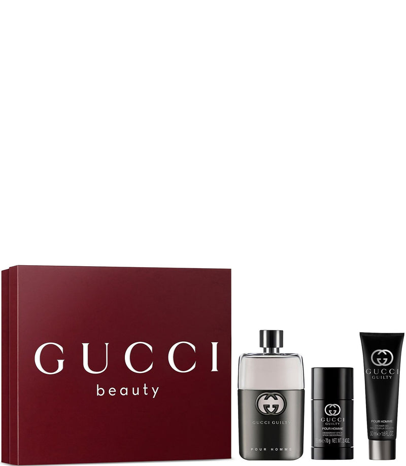 Gucci Guilty Pour Homme Eau de Toilette Gift Set - 3 pc