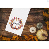 C&F Home Thankful Wreath Kitchen Towel