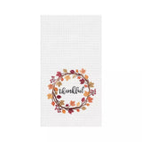 C&F Home Thankful Wreath Kitchen Towel