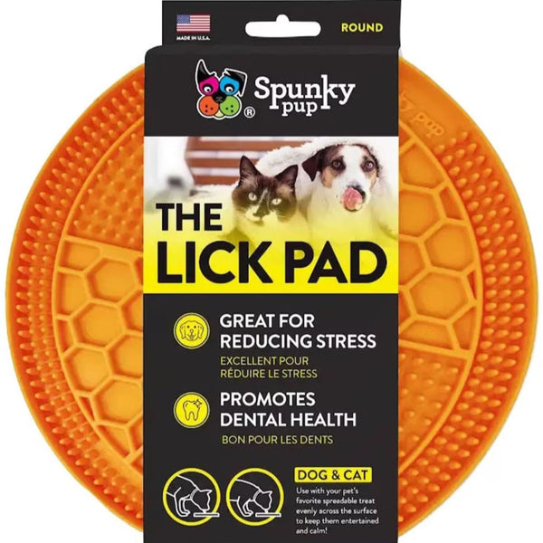 Spunky Pup The Lick Pad - Round